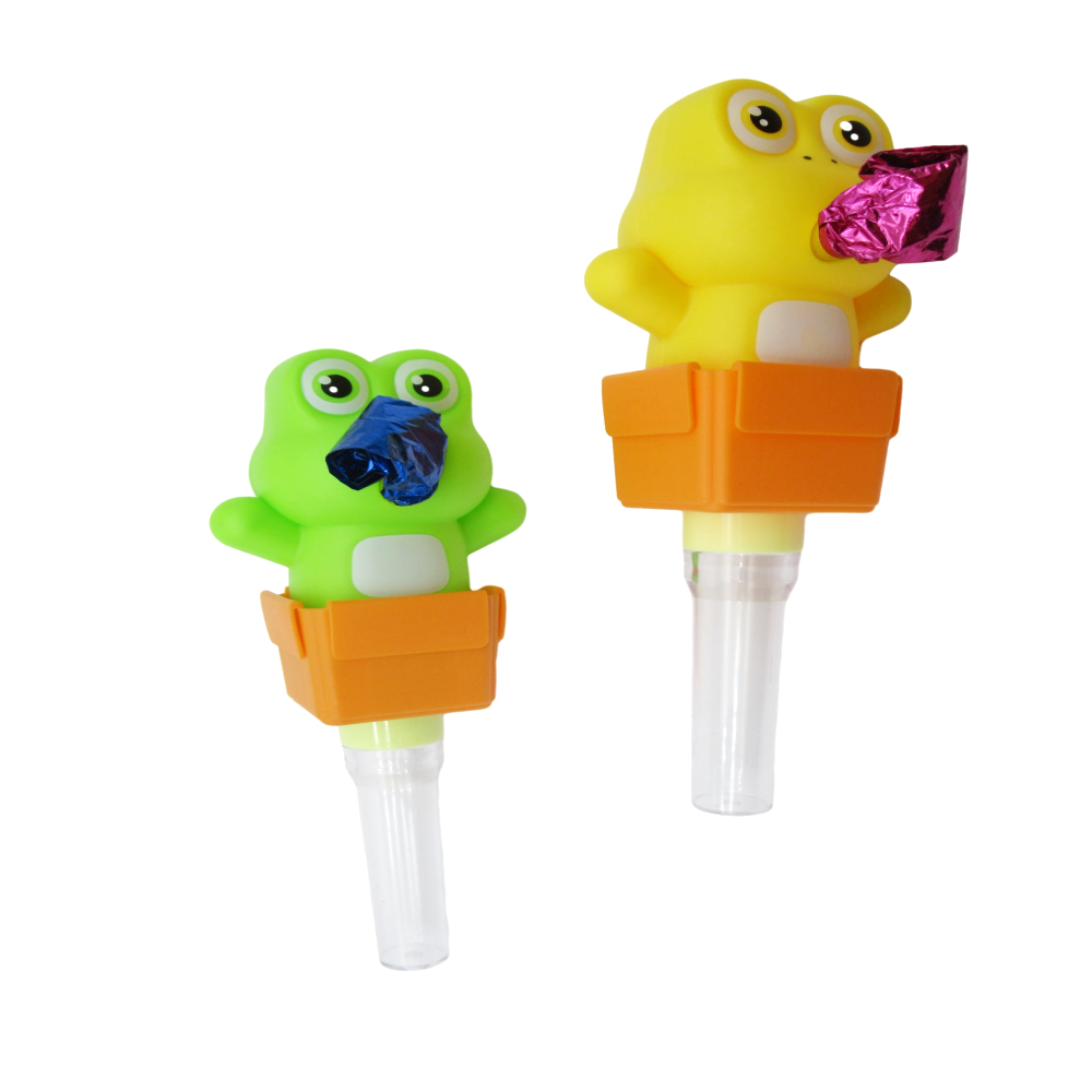Frog Blowing dragon whistle cand…